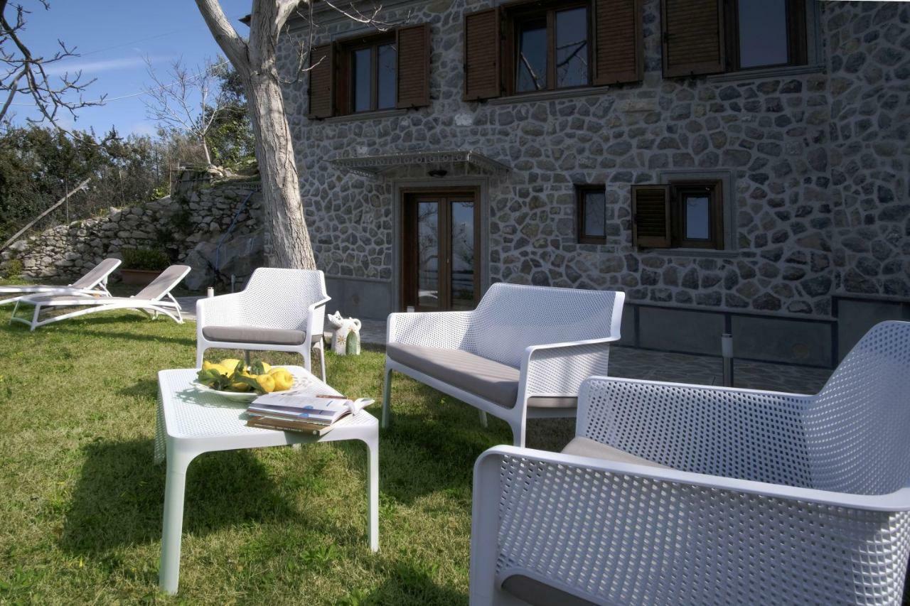 Villa D'Amare Capri View Massa Lubrense Eksteriør billede