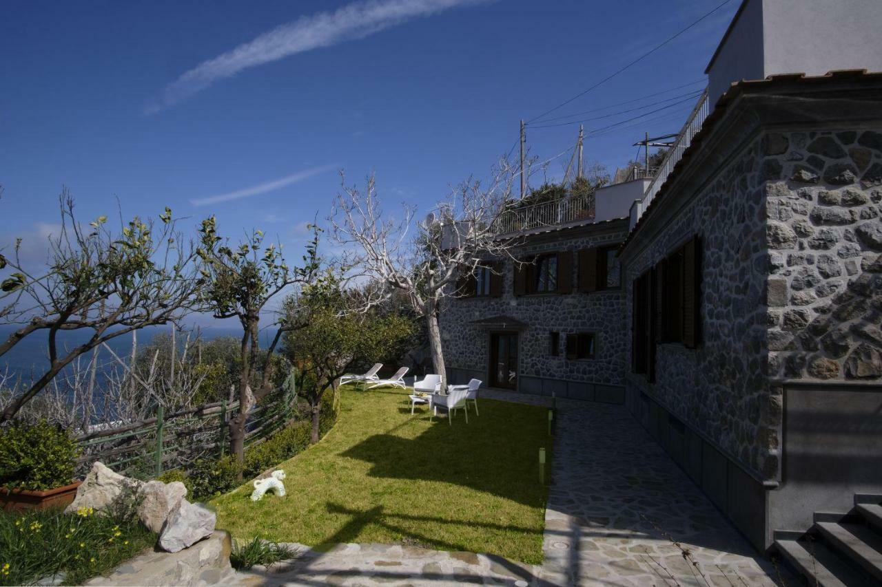 Villa D'Amare Capri View Massa Lubrense Eksteriør billede