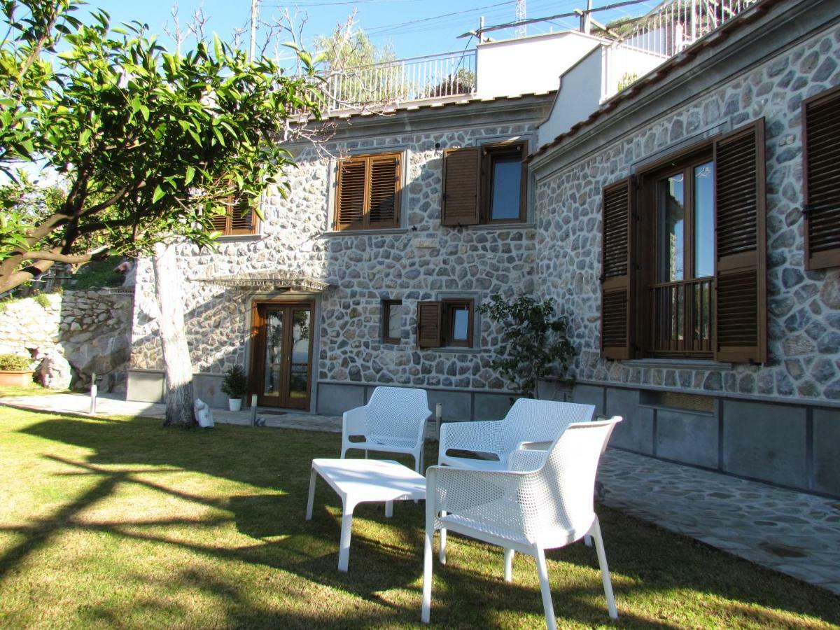 Villa D'Amare Capri View Massa Lubrense Eksteriør billede