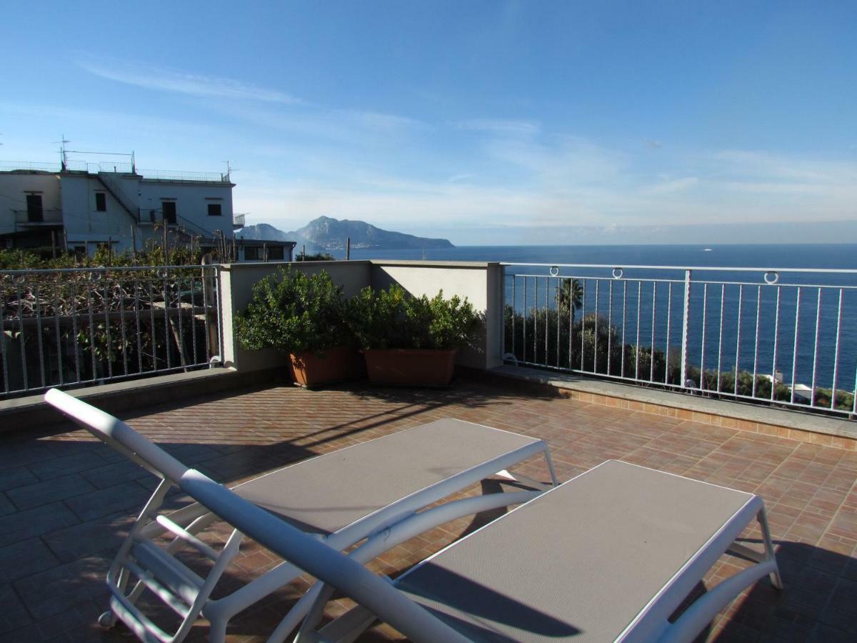 Villa D'Amare Capri View Massa Lubrense Eksteriør billede